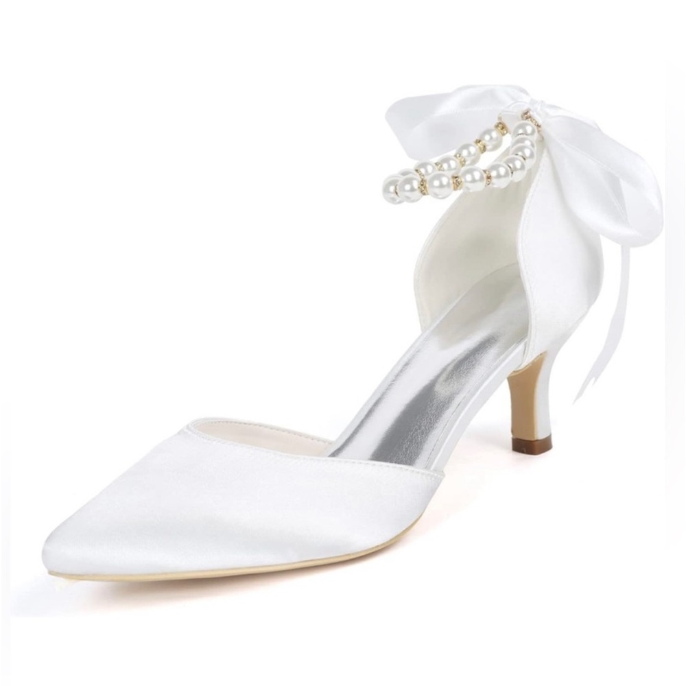 NIB bridal heels